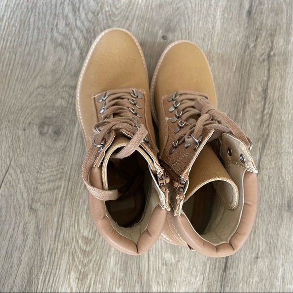 Dolce Vita round toe combat boots lace up NEW - Picture 9 of 9